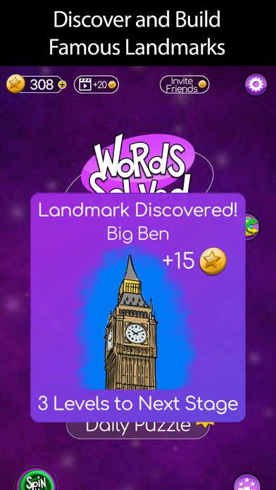 sQworble: Fun Crossword Puzzle Screenshot