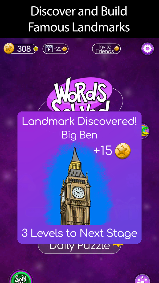 sQworble: Fun Crossword Puzzle official gameplay screenshot 8