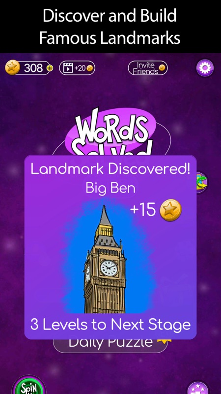 sQworble: Fun Crossword Puzzle screenshot 5