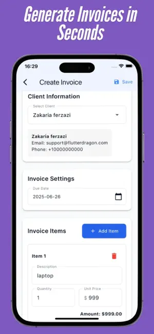 Invoice Estimate Generator screenshot 3