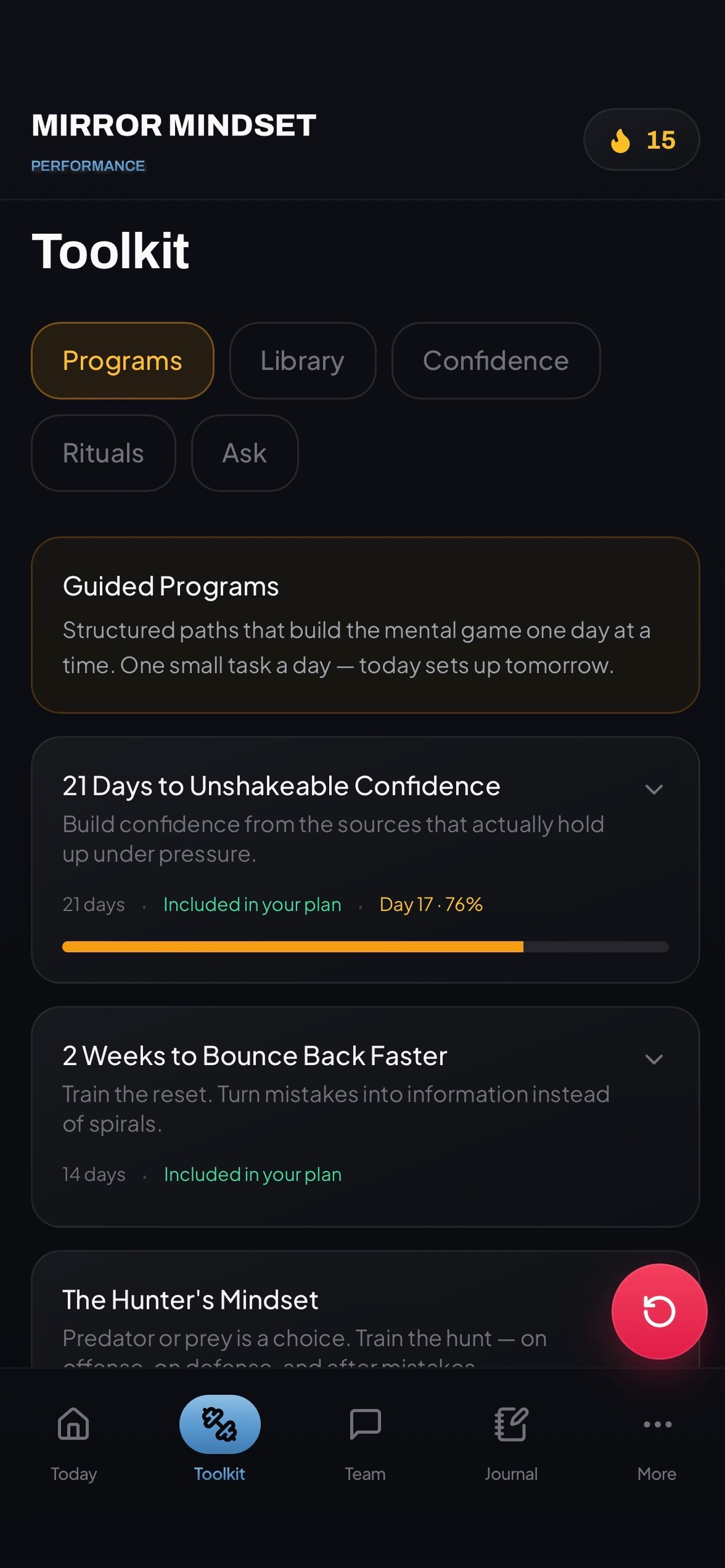 Mirror Mindset screenshot 2