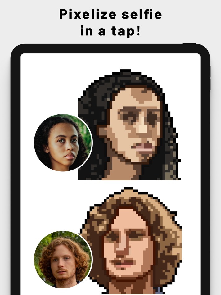 #3. PixelMe: AI Pixel Art Camera (iOS) Podle: Kazuya Saito