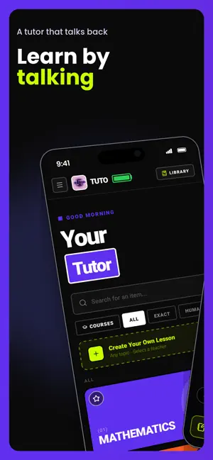 Tuto: AI Voice Tutor screenshot 1