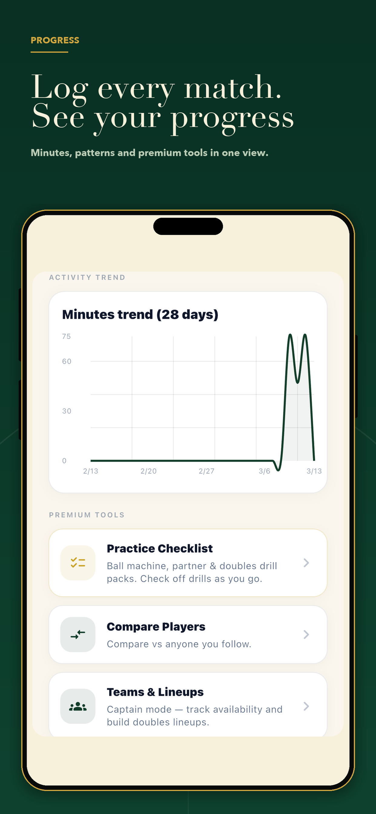 CourtzClub: Tennis Tracker screenshot 3