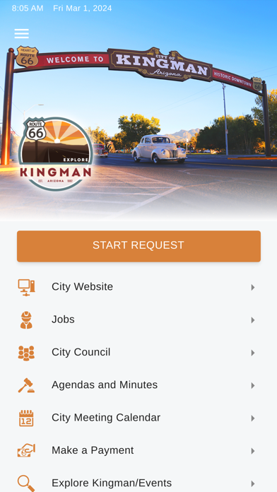 KingmanAZ Connect iPhone screenshot 1 - Utilities app