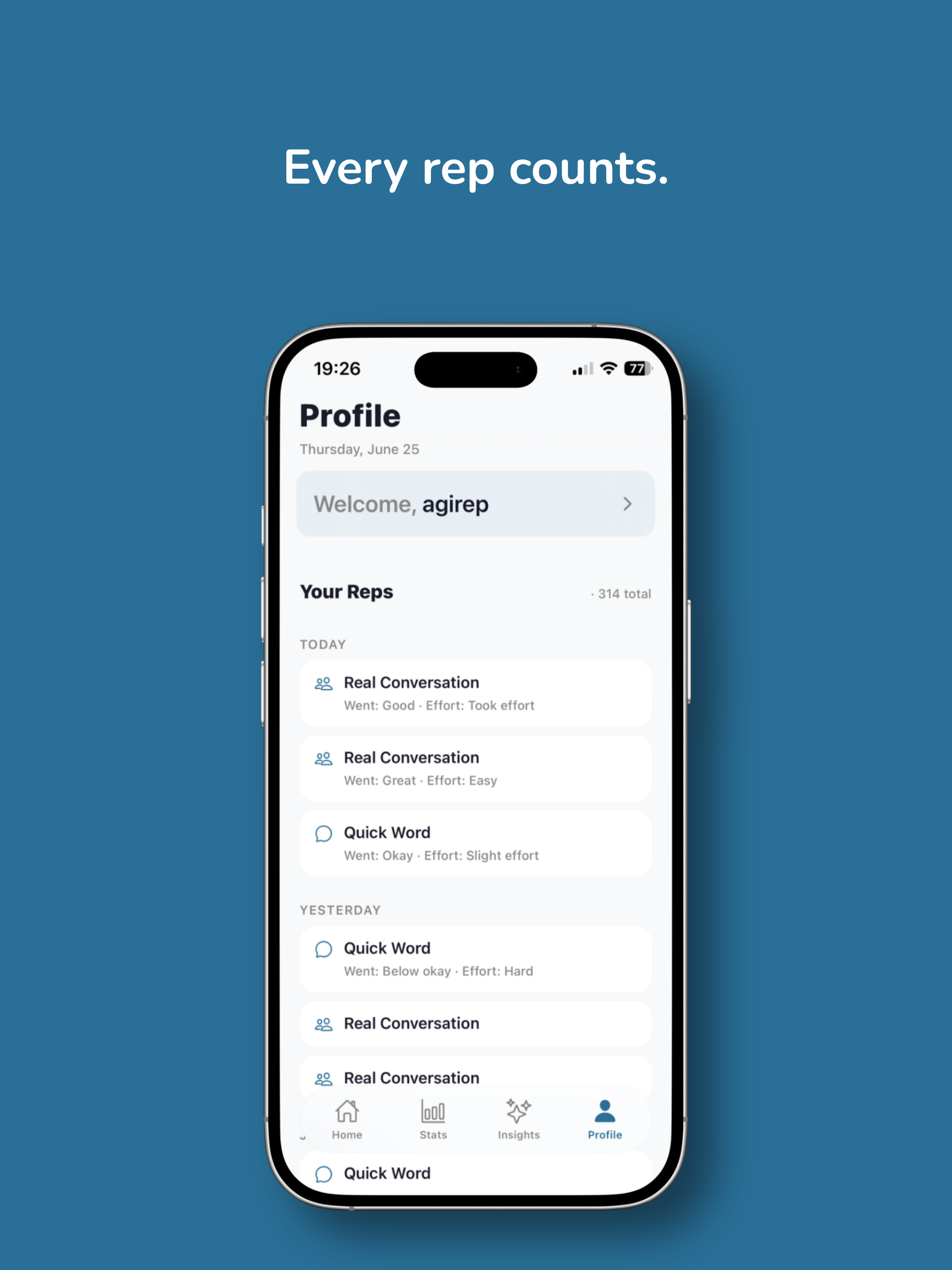 agirep: Social Confidence screenshot 5