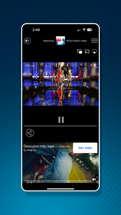 RUSA Radio Screenshot
