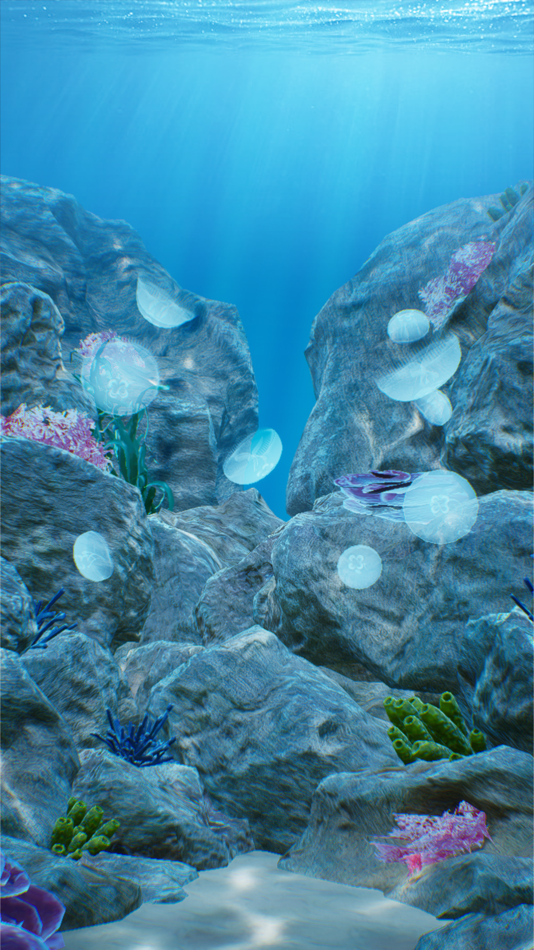 #1. JellyfishLifeSimulation (iOS) 由: Takuma Takahashi