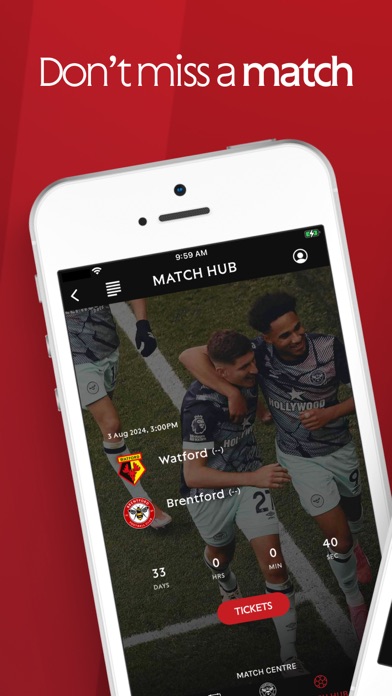 Brentford FC Official Screenshot