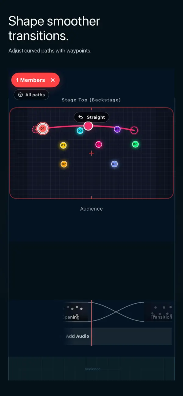 Screenshot #2 pour Castograph: Dance Formation