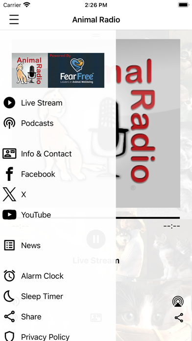 Animal Radio Screenshot