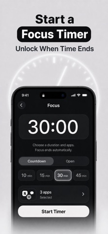 WhyNow: Screen Time Control screenshot