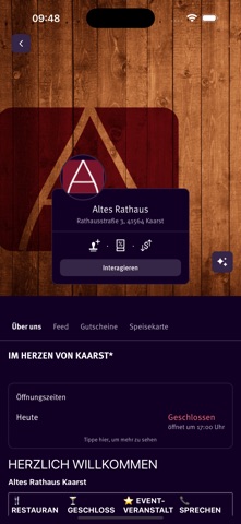 kaarst lokal screenshot
