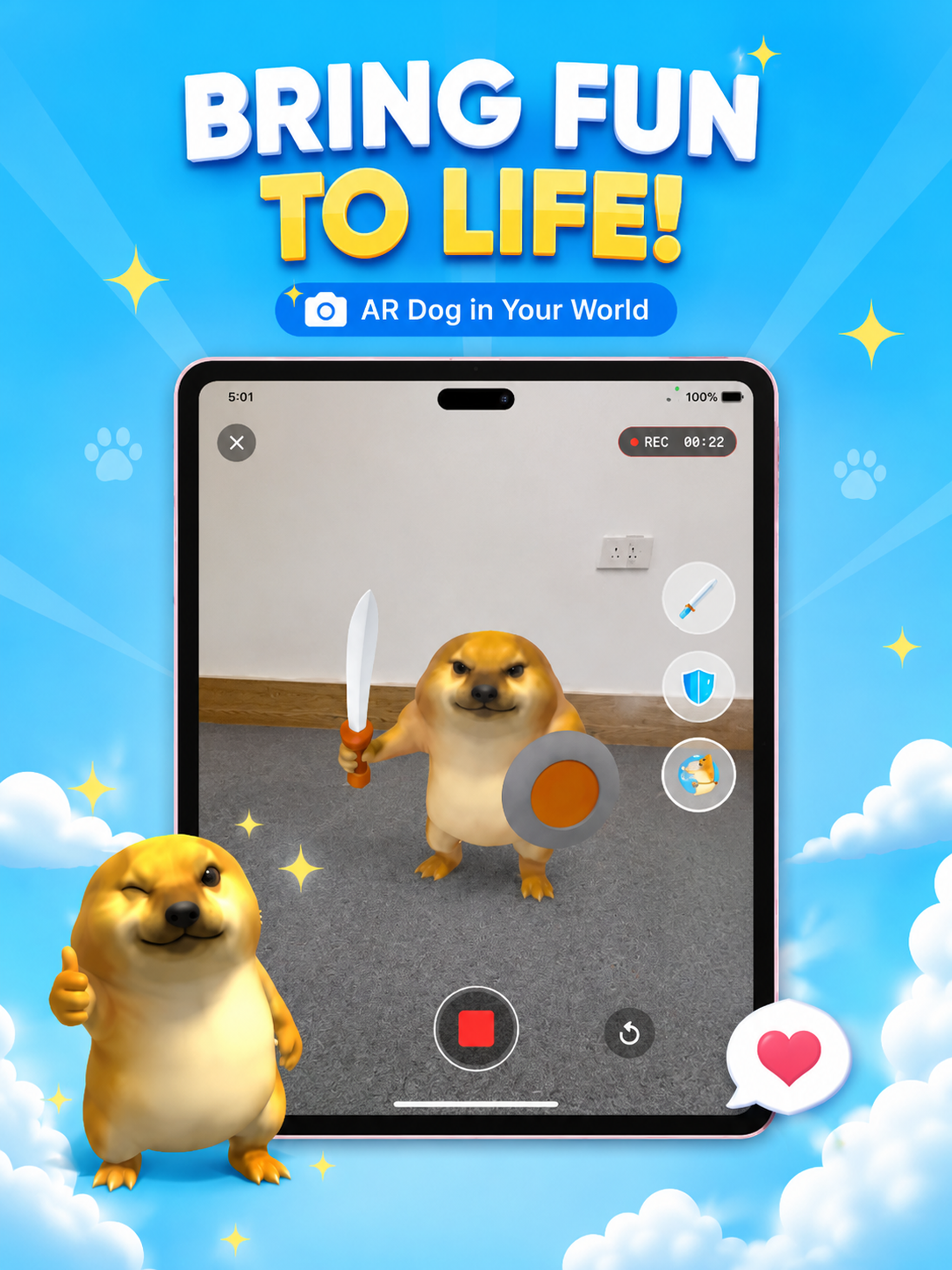 AR Meme: Dogy Filter screenshot 6