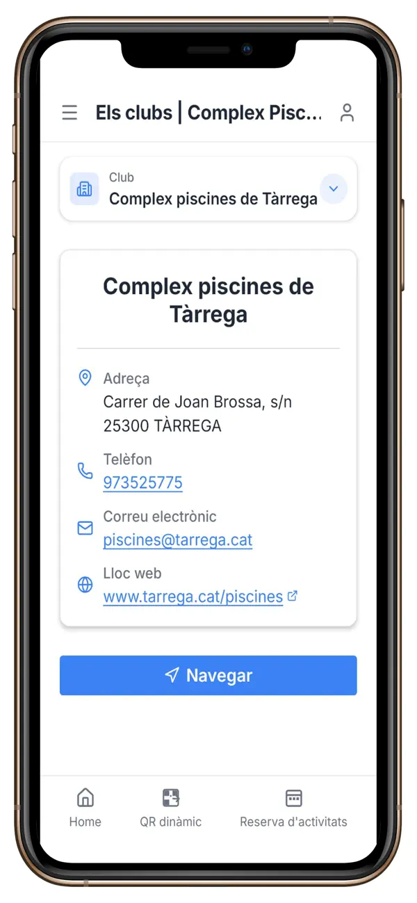 Screenshot #1 pour Complex Piscines de Tàrrega
