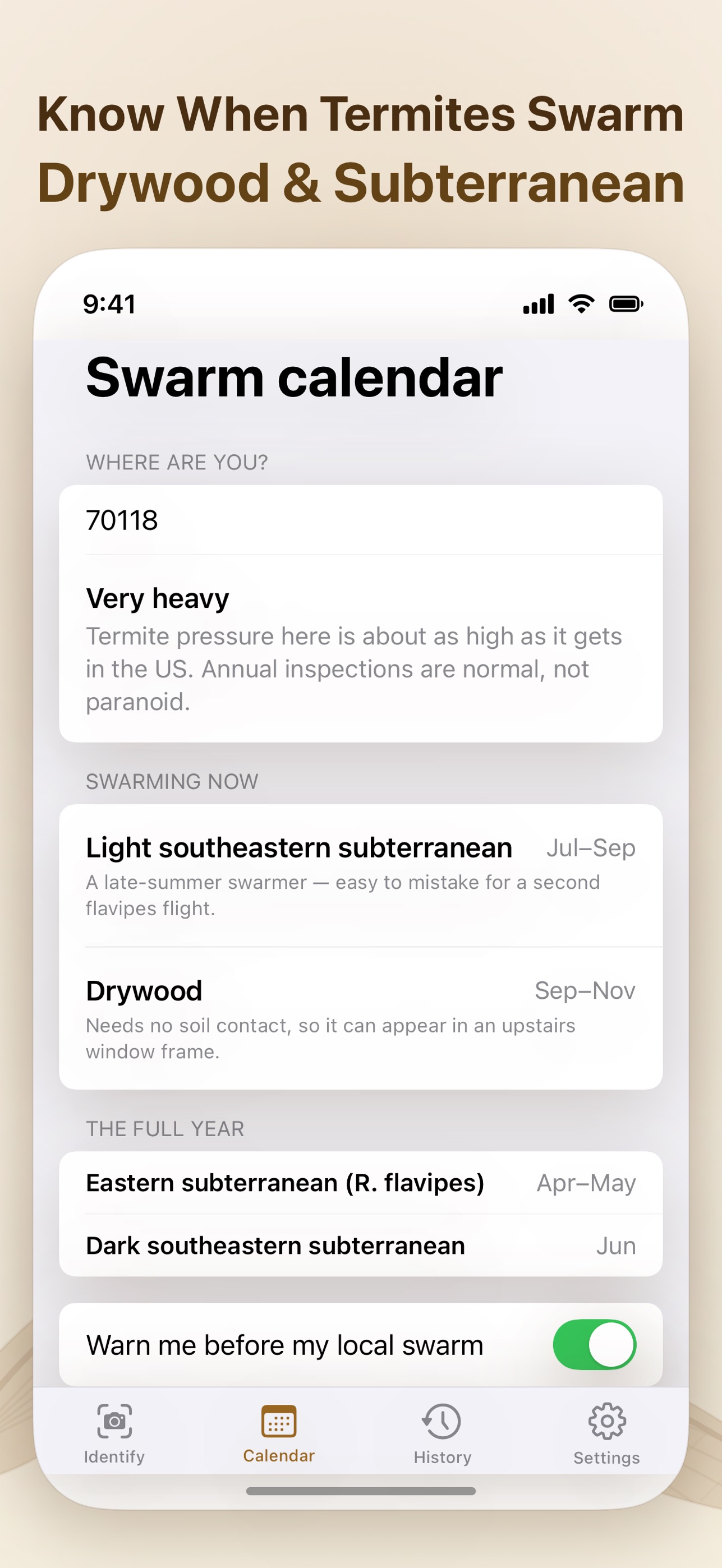 Screenshot 5 of Termite Identifier: Swarm