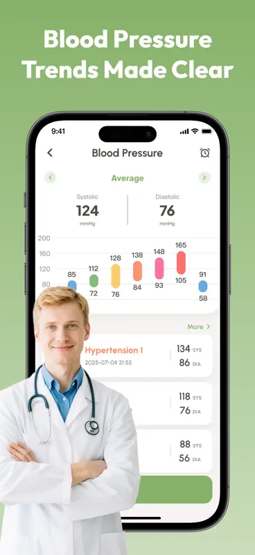 Blood Pressure Tracker+:AI Log screenshot 4 of 5