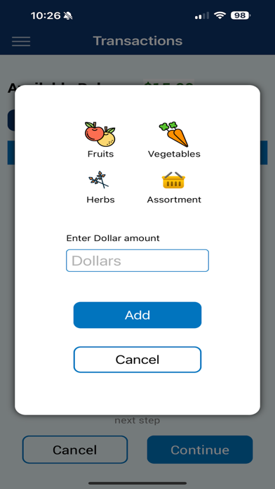 GA eFMNP for Farmers Screenshot