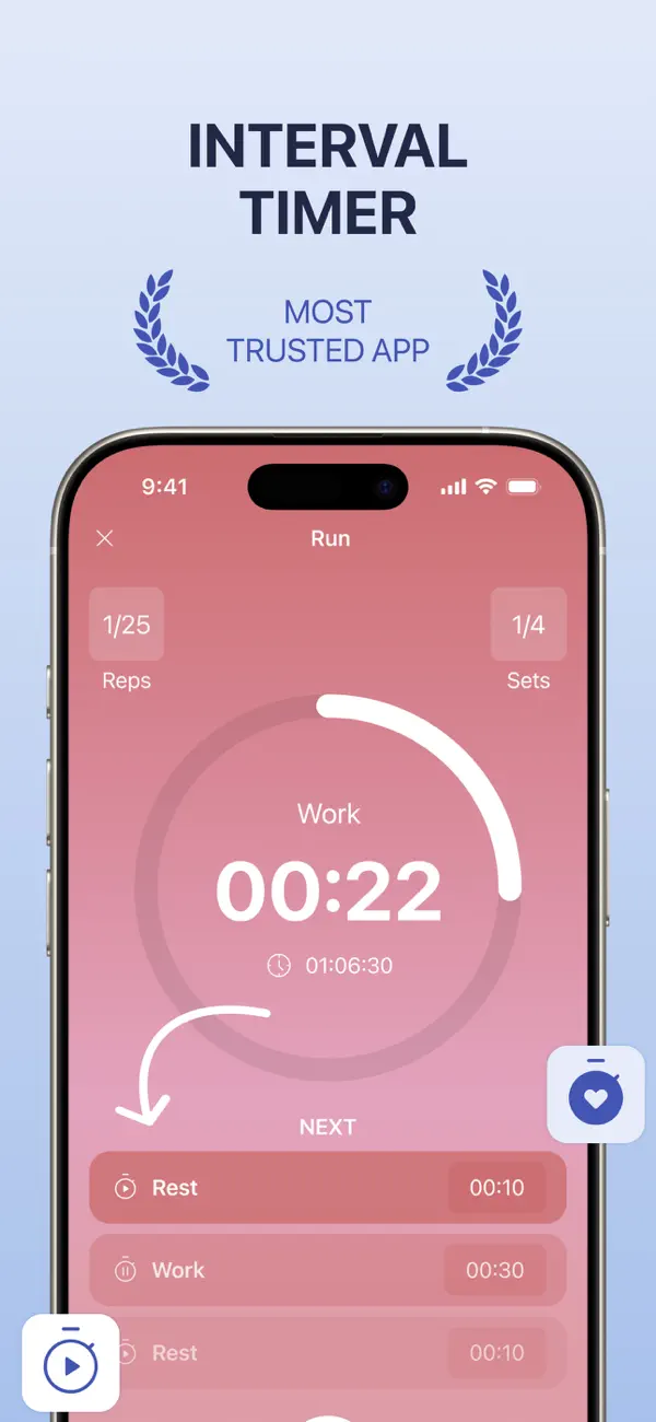 Screenshot #1 pour HIITClock