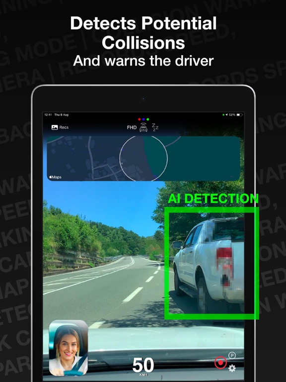 Dash Cam | Drive Guardian AI iPad screenshot 3 - Navigation app