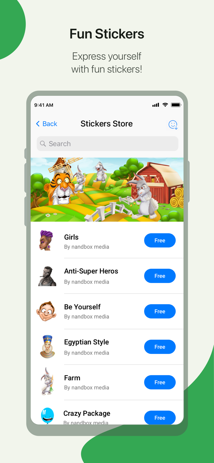 nandbox Messenger:Chat & Calls screenshot 7