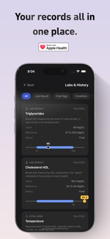Finch – Health Intelligence Screenshot 6 of 9