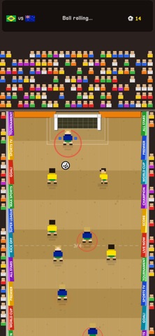 Soccer Road to Cup iPhone screenshot