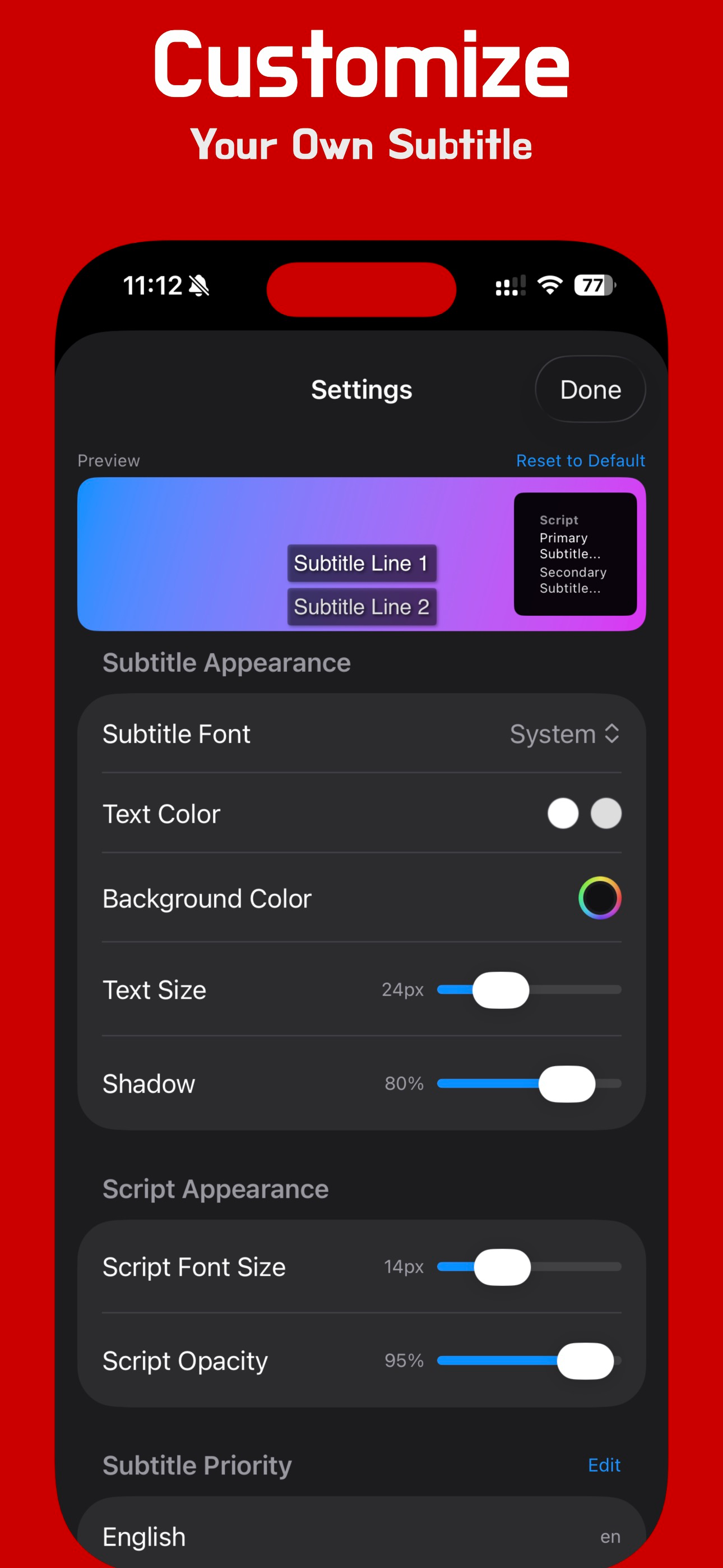 SubFloat: Multiple Subtitles screenshot 6