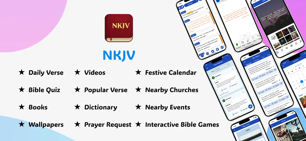 Screenshot #1 pour New King James Version (NKJV)