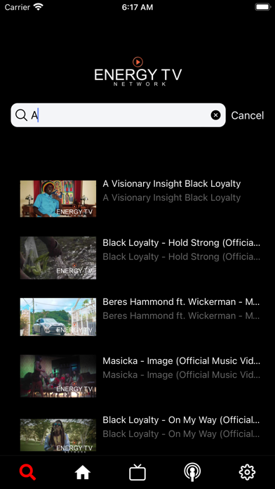 Energy TV Network Screenshot