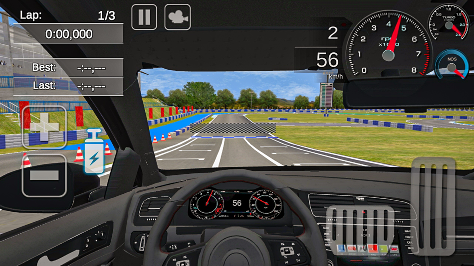 #3. Fast Lap Racing (iOS) 由: BLACK BULL GAME STUDIO DESENVOLVIMENTO DE PROGRAMAS DE COMPUTADOR LTDA