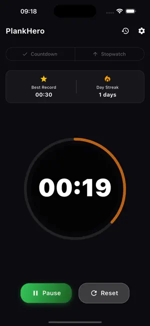 PlankHero screenshot 2