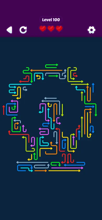 Tap Shift: Arrow Escape Puzzle screenshot 1