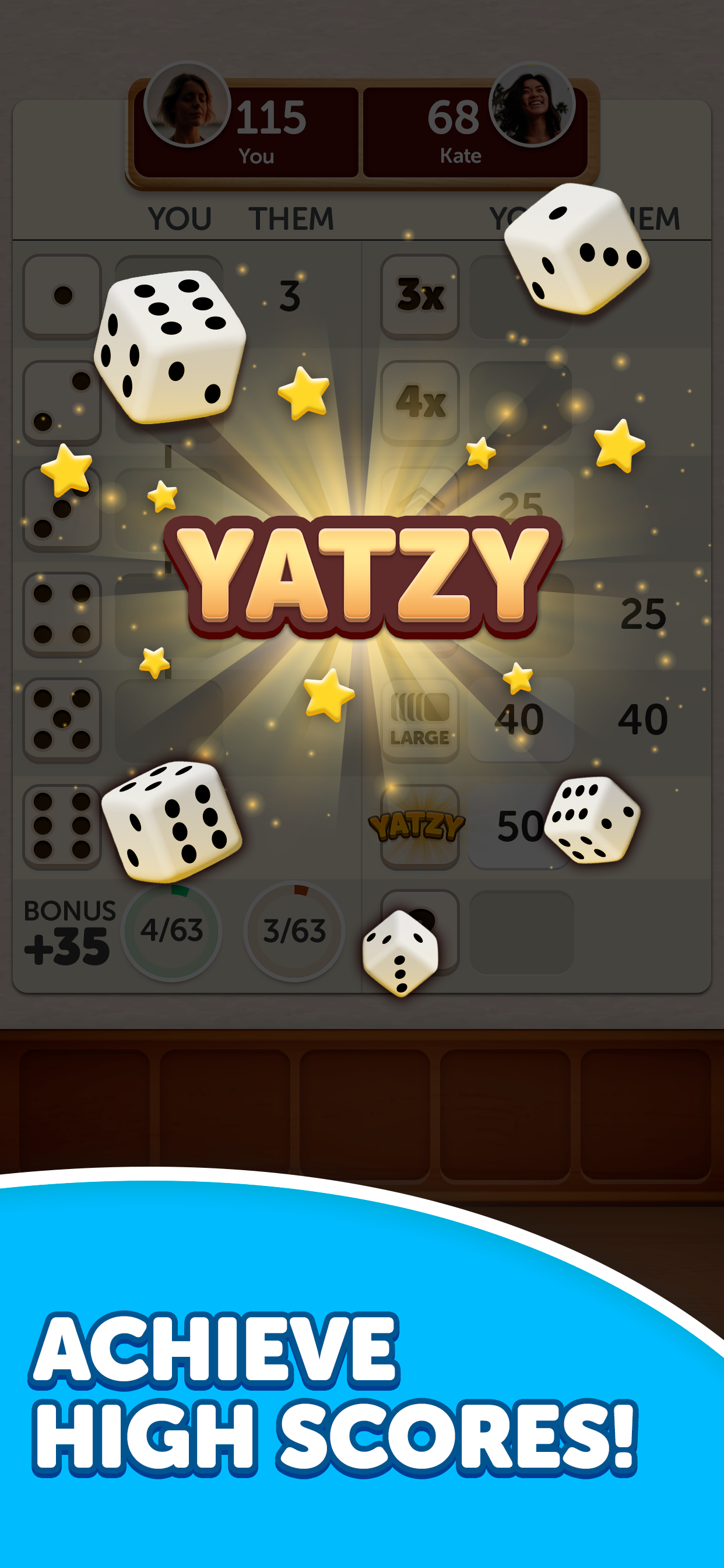Dice Yatzy - Classic Fun Game screenshot 5