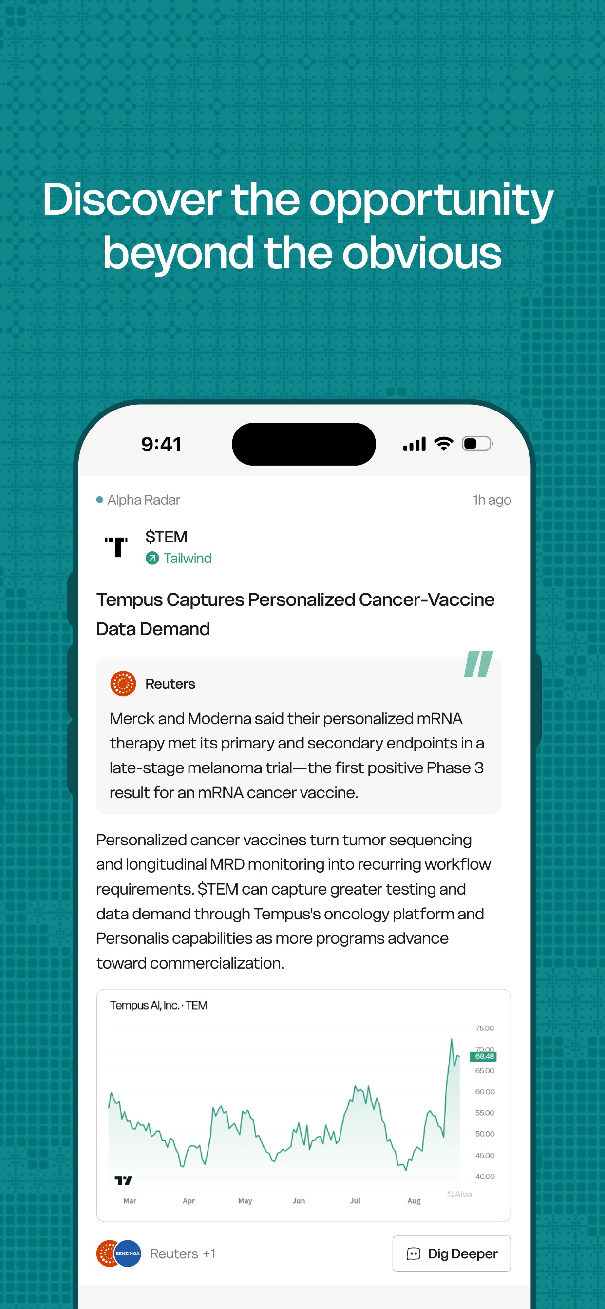Screenshot 4 of Alva: AI Investing Agent
