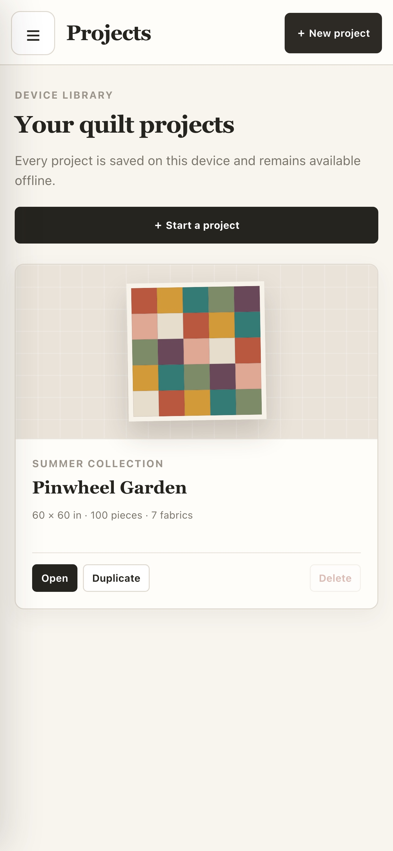 Threadline Quilt Studio screenshot 2