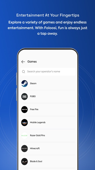 Foloosi-Recharge, Bill Pay UAE Screenshot