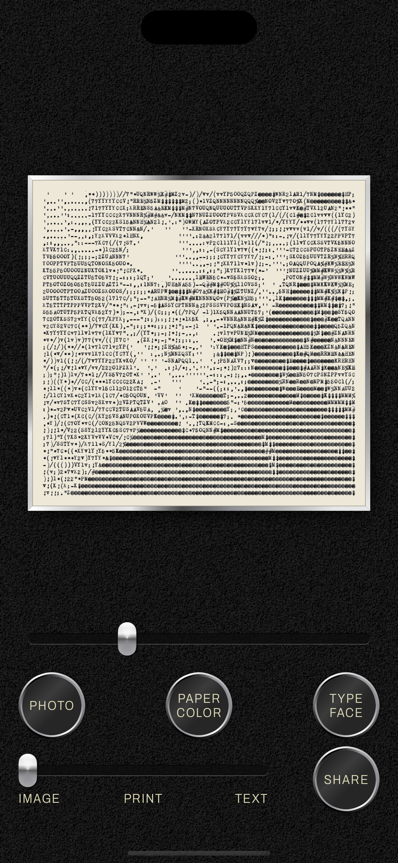 Typewriter FX Photo Filter