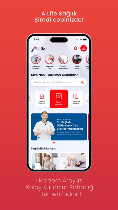 A Life Sağlık Screenshot