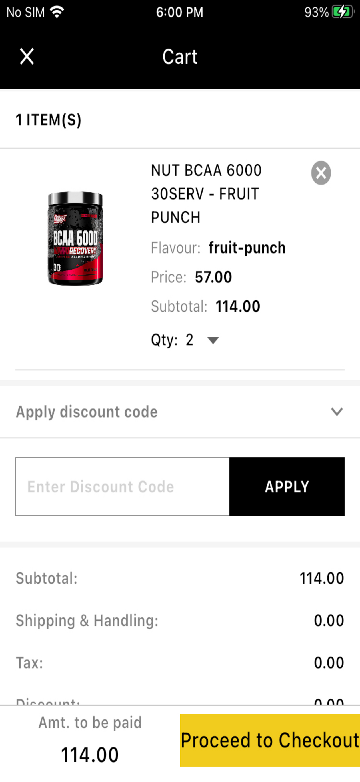 Megastar Nutritions screenshot 6
