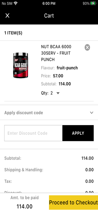 Megastar Nutritions Screenshot 6 of 8