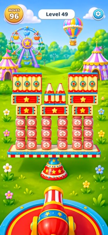 Splash Tower Crush Puzzle iPhone screenshot
