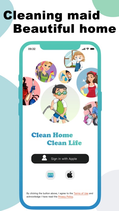 Live Life - Cleaning Maid App Screenshot