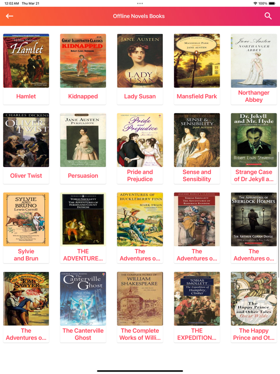 Screenshot #4 pour English Novel Books - Offline