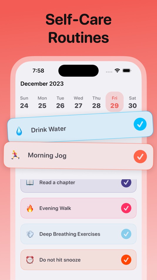 #2. Daily Habit Tracker - Routi (iOS) Av: Aral Atpulat