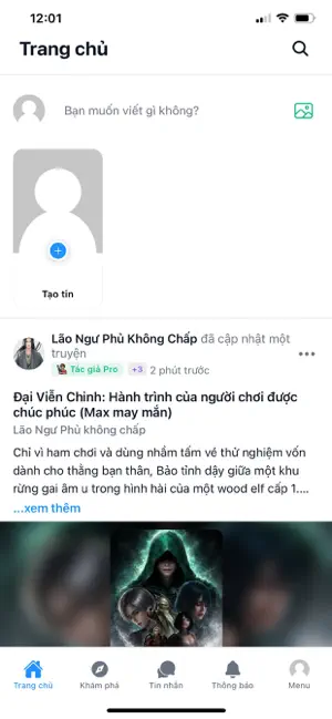 Vireal: Đọc và viết truyện screenshot 2