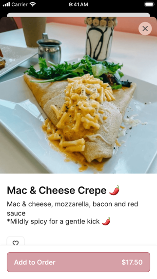 App screenshot
