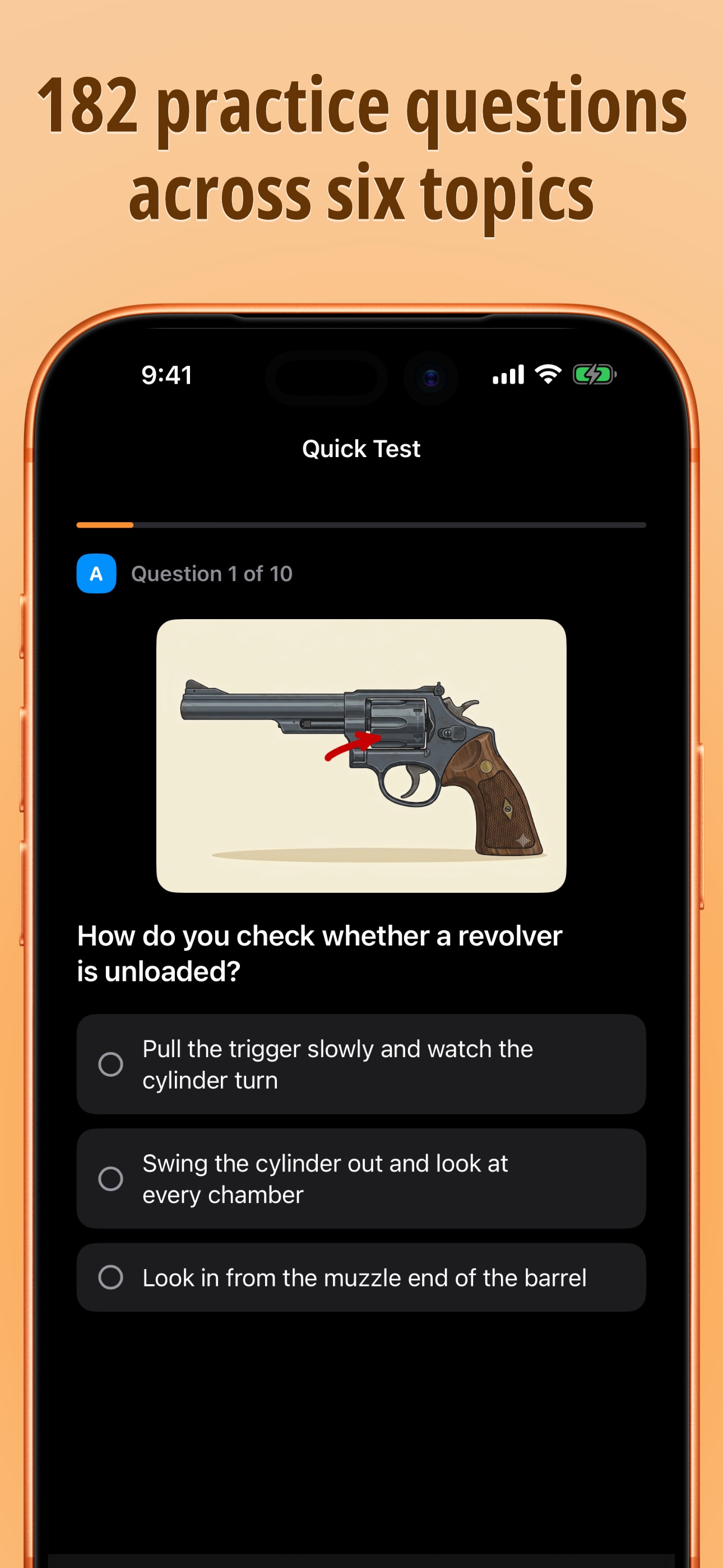 Screenshot 2 of BFSC Test 2026 - MA Gun Safety
