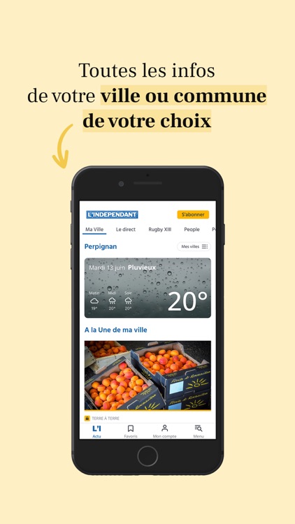 L'Indépendant, Actus locales