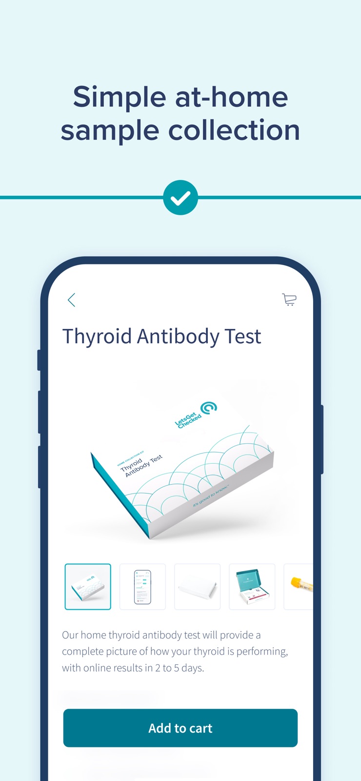 LetsGetChecked: Health Testing iphone screenshot 3